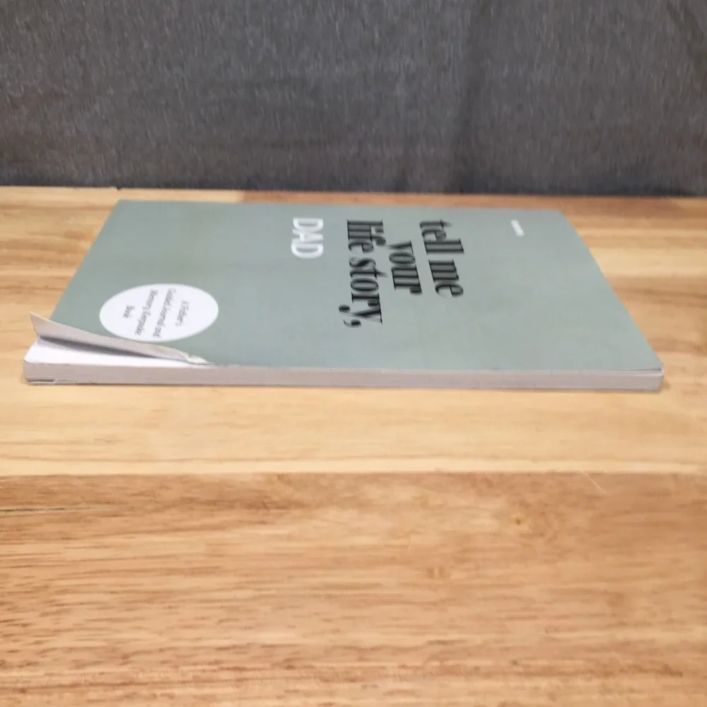 Tell‎ Me Your Life Story, DAD Guided Journal Memory Keepsake Book